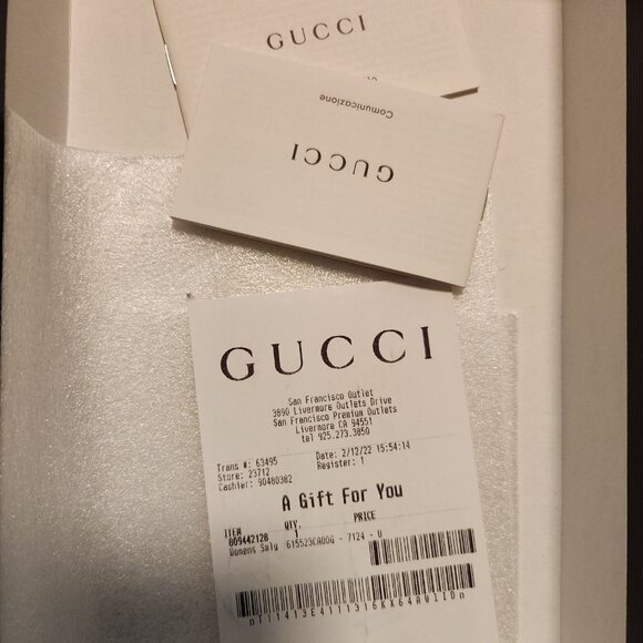 GG interlocking wallet on chain bag - Picture 4 of 5